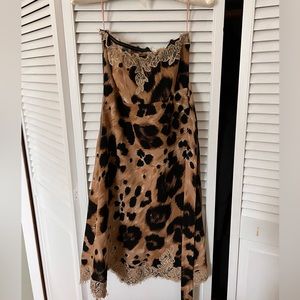 Red Valentino Leopard Dress